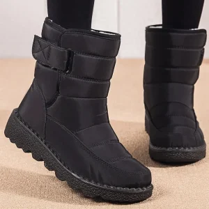 Bottes de neige super chaudes avec talons pour femmes